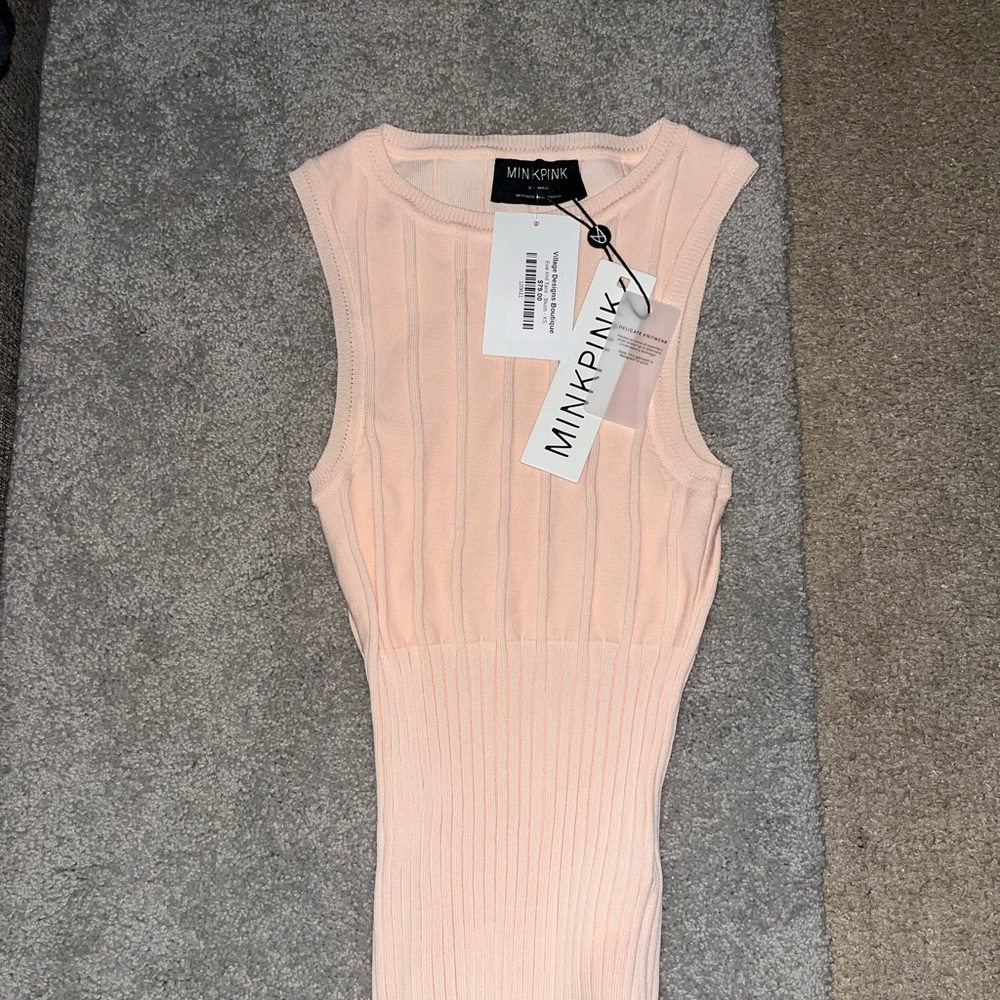 Mink pink evil knit tank NWT - Picture 3 of 5